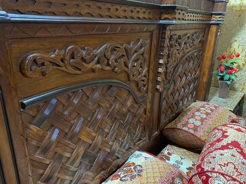 King Size Bed 2 Sides Table Dressing Table 1