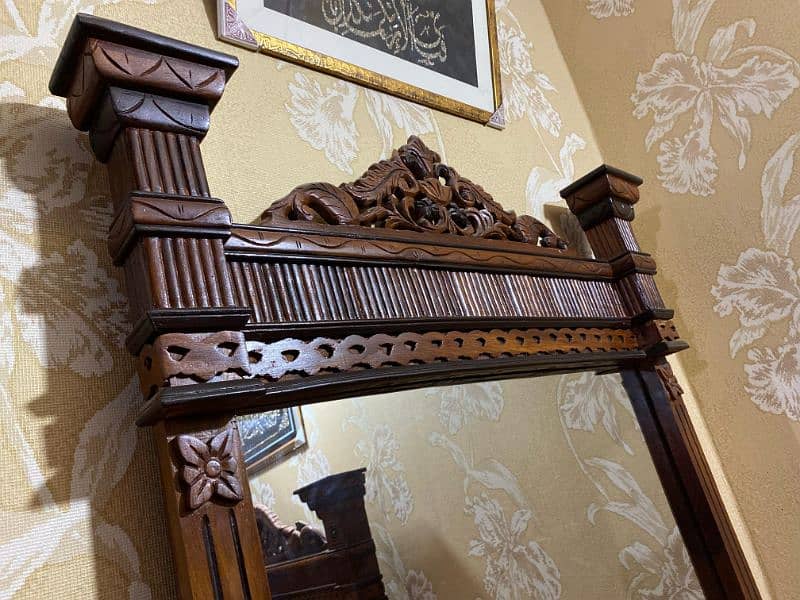 King Size Bed 2 Sides Table Dressing Table 6