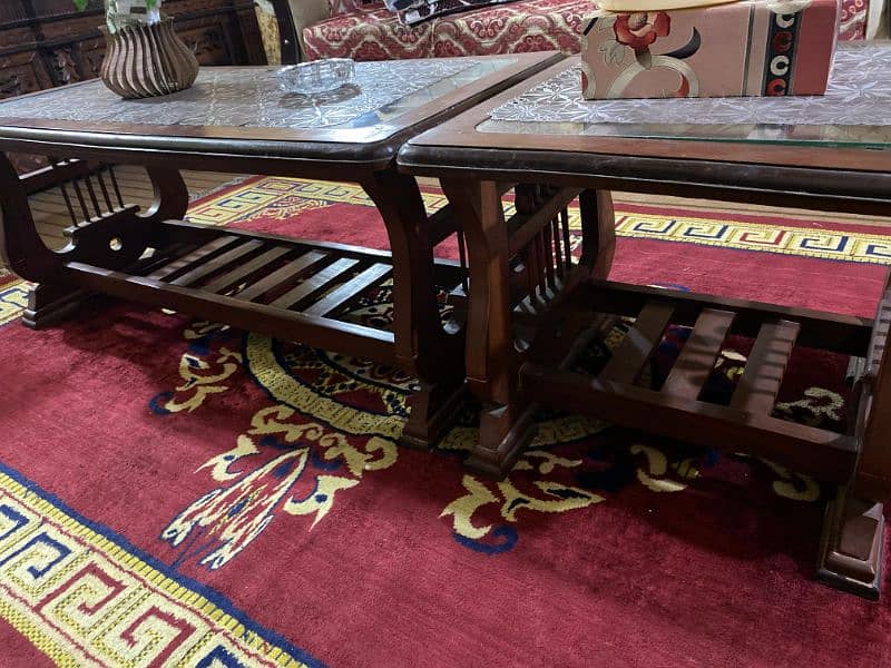 King Size Bed 2 Sides Table Dressing Table 10