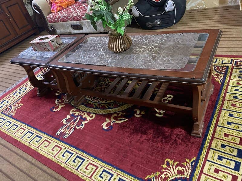 King Size Bed 2 Sides Table Dressing Table 11