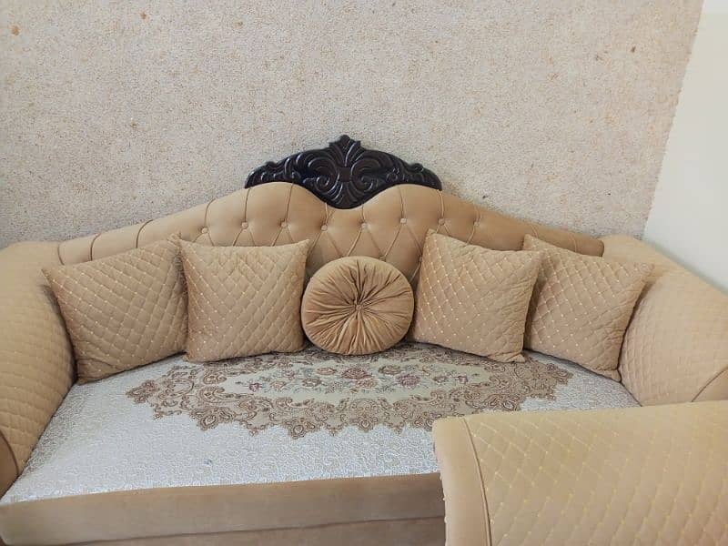 7 Seater Sofa Set with Tables 3