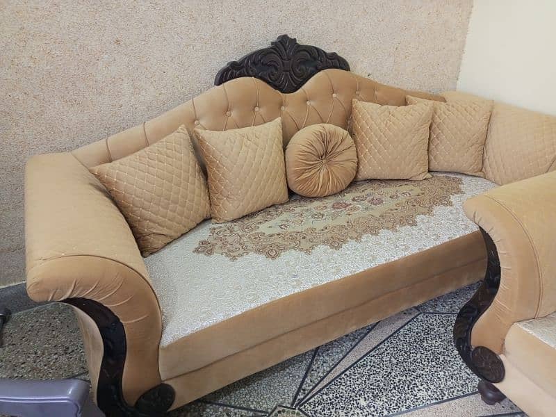 7 Seater Sofa Set with Tables 4