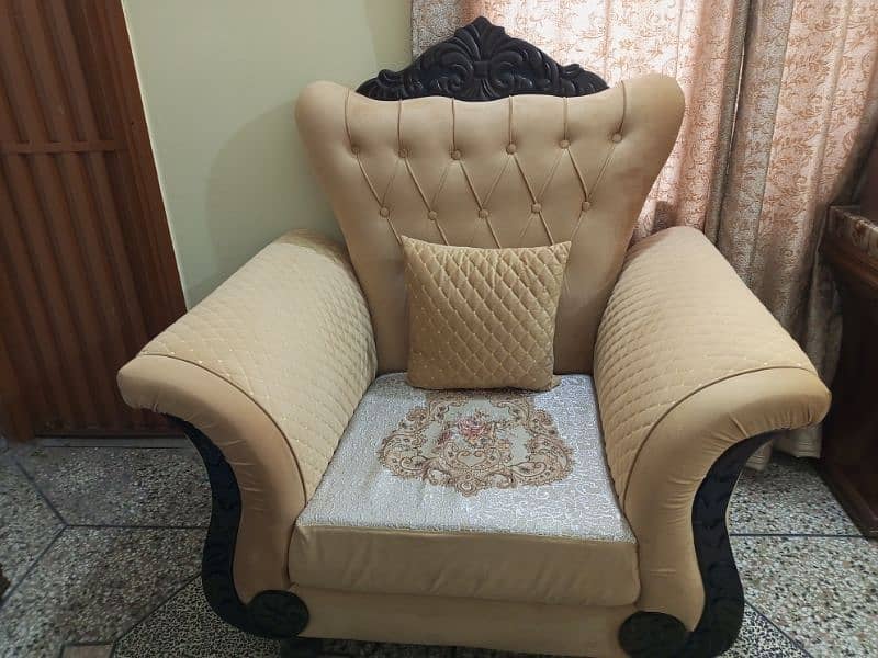 7 Seater Sofa Set with Tables 7