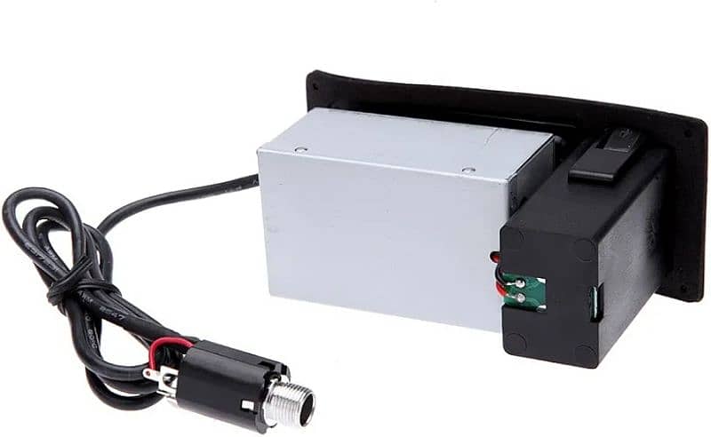 4-Band EQ Equalizer Pre-Amp Acoustic Guitar Preamp Amplifier Tuner 3