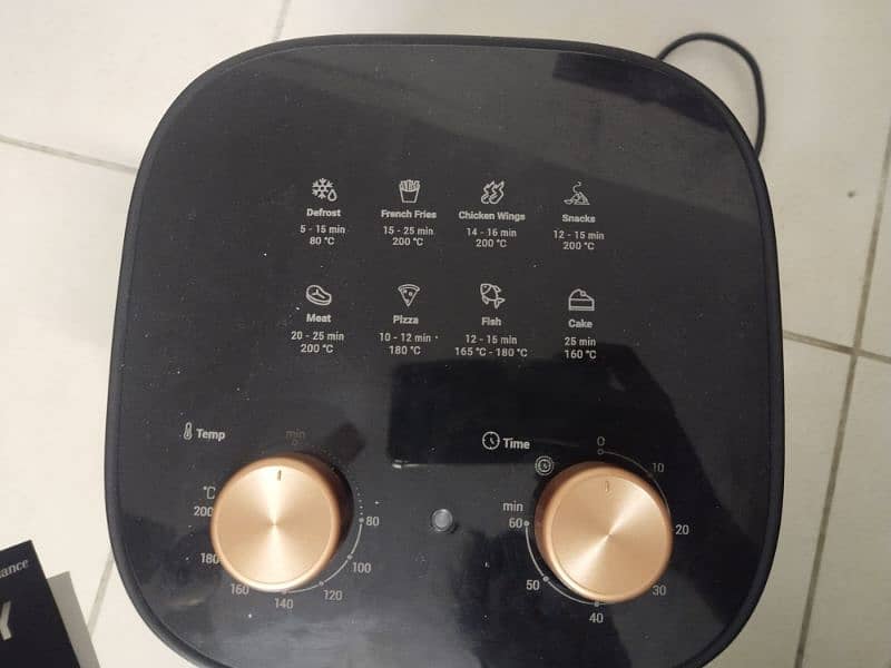dawlence air fryer new condition 6