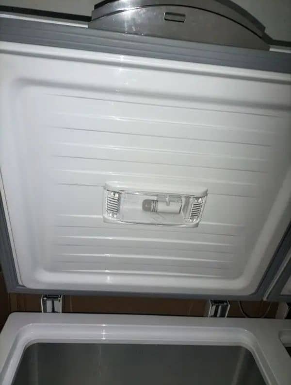 Box Packed Double door Deep Freezer. only one time used 5