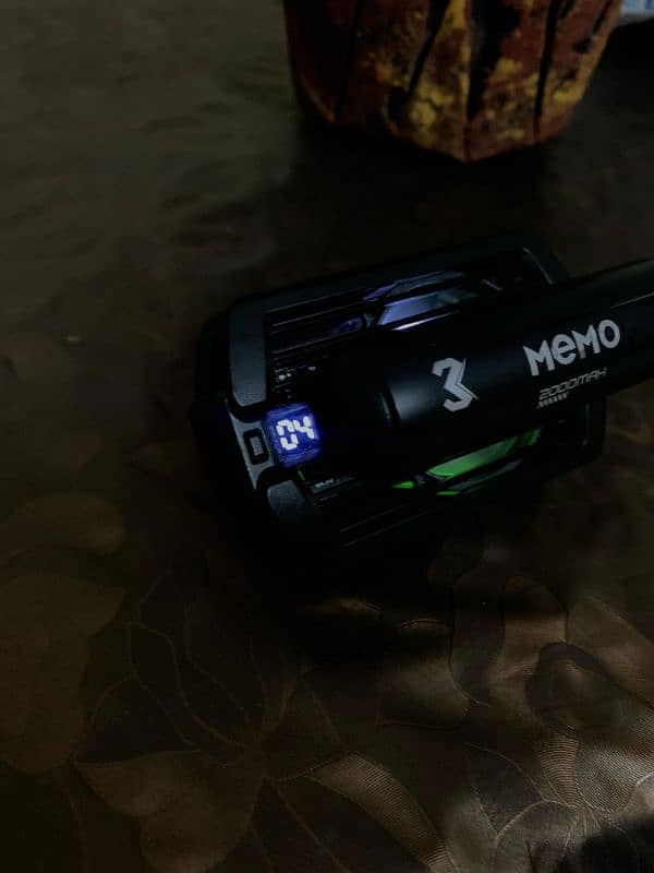 MEMO DL10 Phone Radiator Phone Cooling Fan Cold Wind Handle Fan 5