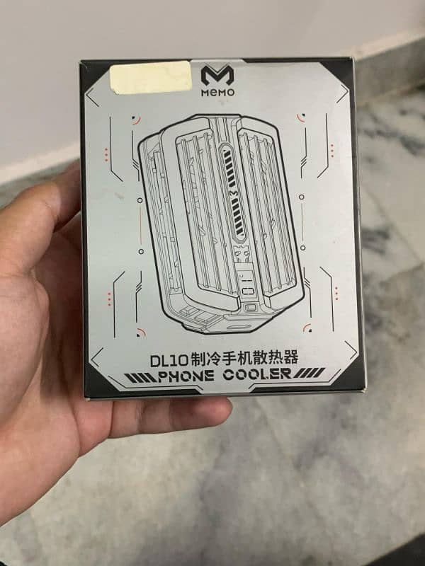 MEMO DL10 Phone Radiator Phone Cooling Fan Cold Wind Handle Fan 6