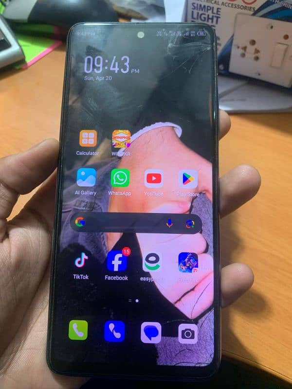 Infinix Note 10pro With box 1