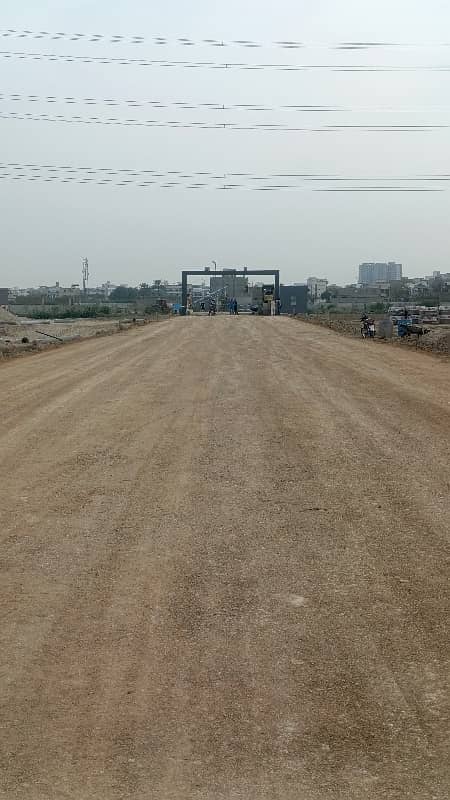 240 Sq Yard Leased Plot (ON BANK LOAN ALSO) For Sale in BLOCK 4 PIR AHMED ZAMAN TOWN 1