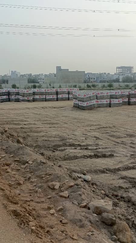 240 Sq Yard Leased Plot (ON BANK LOAN ALSO) For Sale in BLOCK 4 PIR AHMED ZAMAN TOWN 3