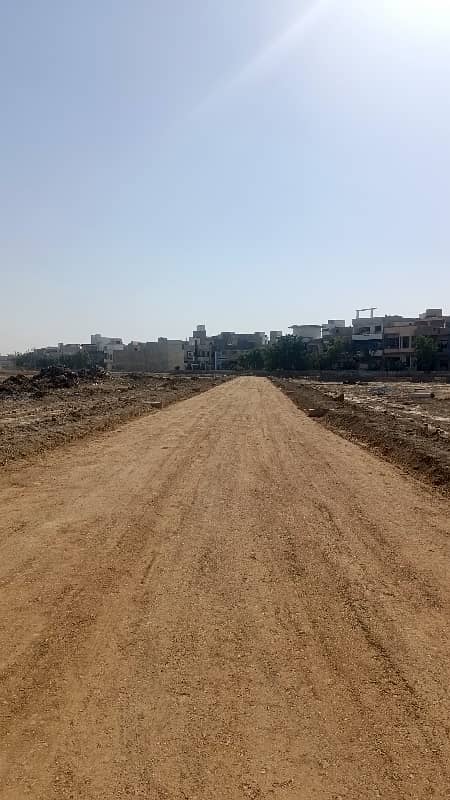 240 Sq Yard Leased Plot (ON BANK LOAN ALSO) For Sale in BLOCK 4 PIR AHMED ZAMAN TOWN 8