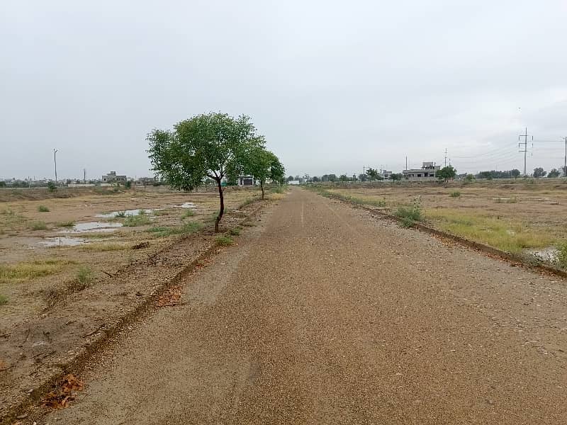 400 Square Yard West Open Transfer Plot For Sale In Block 2 PIR AHMED ZAMAN TOWN 8
