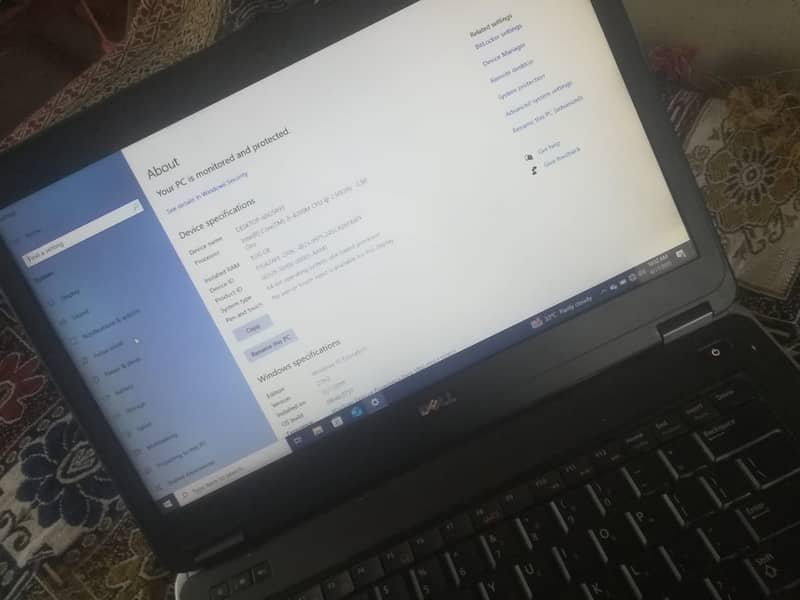 Dell l i5 4th Generation l 256Gb SSD l RAM8 GB l with orginal charger 9