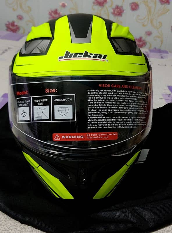 jiekai helmet new model double spoiler 0