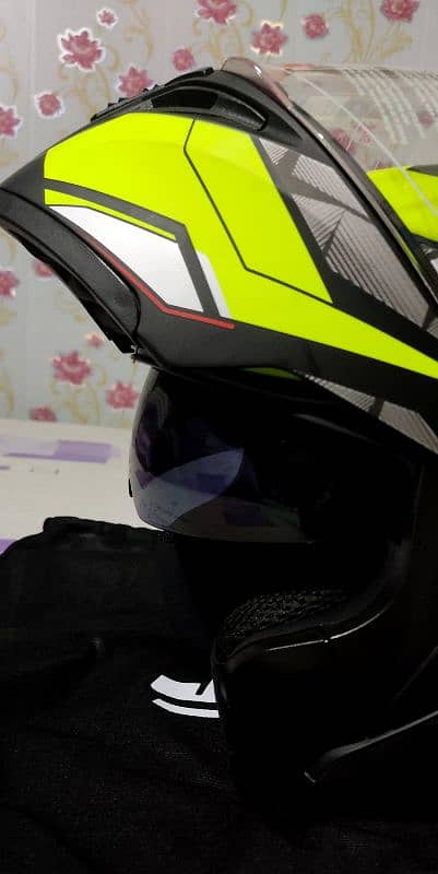 jiekai helmet new model double spoiler 1