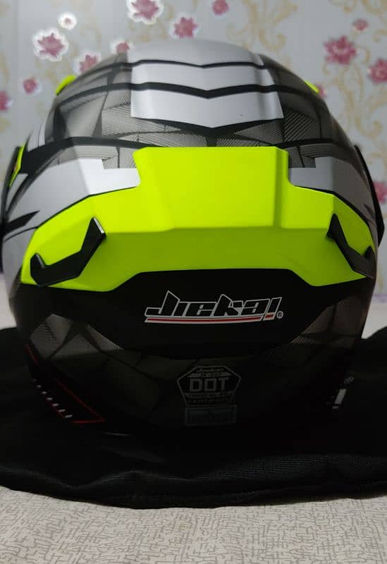 jiekai helmet new model double spoiler 2