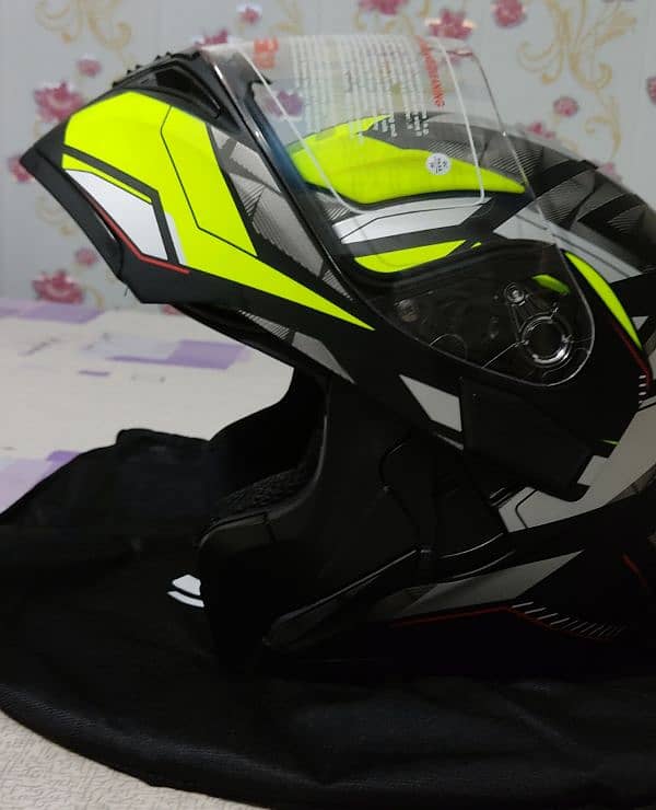 jiekai helmet new model double spoiler 3