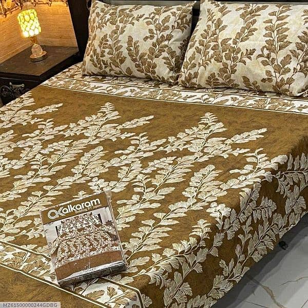 imported bedsheet and home delivery free all over Pakistan 1