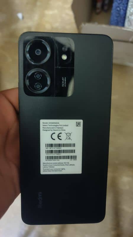 Redmi 13 C pta approved  6/128 with box and original charger. 1