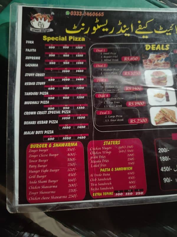 Required cook fast food and karahi sepiclist 0