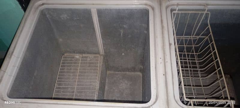 waves deep freezer two door 3