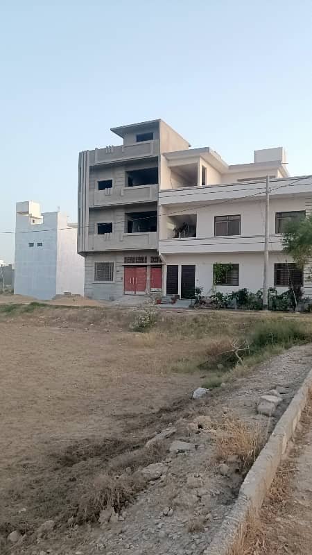 120 Square Yard West Open Transfer Plot For Sale In Block 1 PIR AHMED ZAMAN TOWN 0