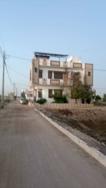 120 Square Yard West Open Transfer Plot For Sale In Block 1 PIR AHMED ZAMAN TOWN 1