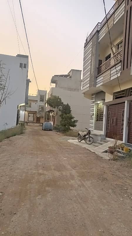 120 Square Yard West Open Transfer Plot For Sale In Block 1 PIR AHMED ZAMAN TOWN 2