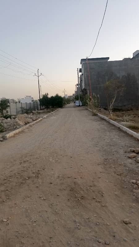 120 Square Yard West Open Transfer Plot For Sale In Block 1 PIR AHMED ZAMAN TOWN 5