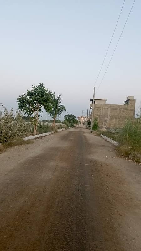 120 Square Yard West Open Transfer Plot For Sale In Block 1 PIR AHMED ZAMAN TOWN 6