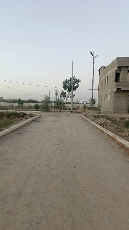 120 Square Yard West Open Transfer Plot For Sale In Block 1 PIR AHMED ZAMAN TOWN 11