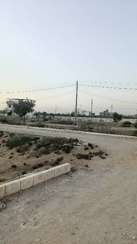 120 Square Yard West Open Transfer Plot For Sale In Block 1 PIR AHMED ZAMAN TOWN 12