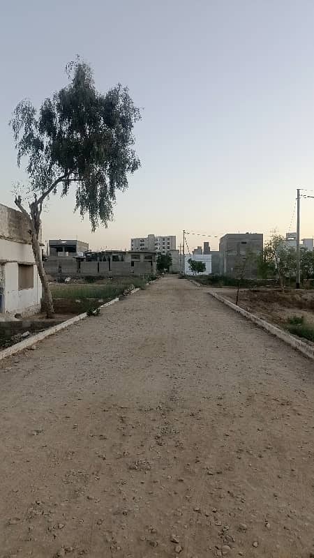 120 Square Yard West Open Transfer Plot For Sale In Block 1 PIR AHMED ZAMAN TOWN 13