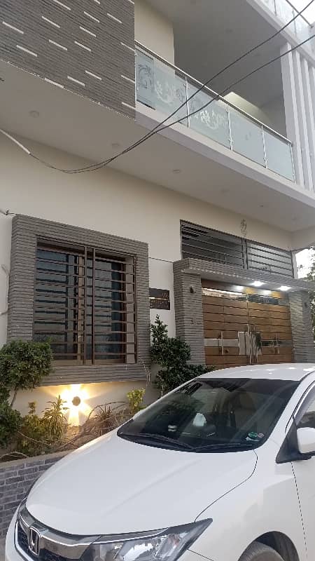 120 Square Yard West Open Transfer Plot For Sale In Block 1 PIR AHMED ZAMAN TOWN 14