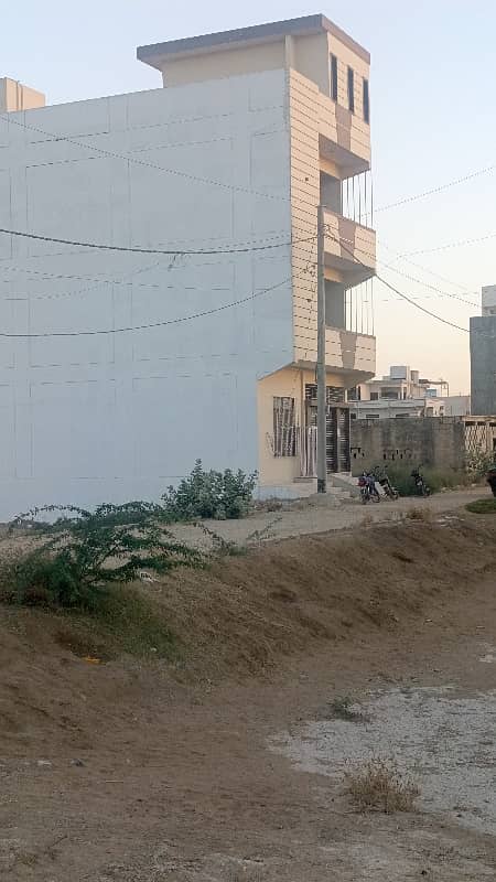 120 Square Yard West Open Transfer Plot For Sale In Block 1 PIR AHMED ZAMAN TOWN 19
