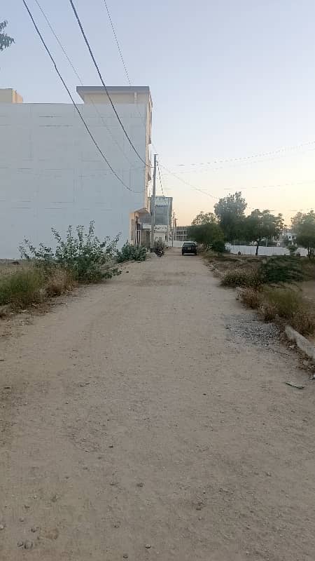 120 Square Yard West Open Transfer Plot For Sale In Block 1 PIR AHMED ZAMAN TOWN 20