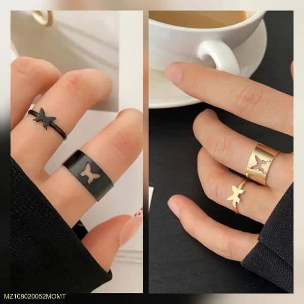 Rings Set - Pack of 4 0