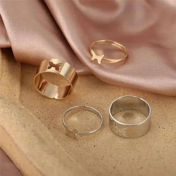 Rings Set - Pack of 4 3