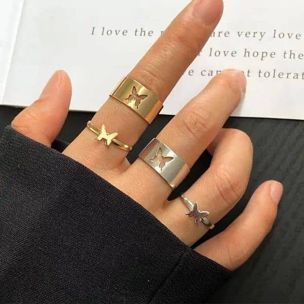 Rings Set - Pack of 4 5
