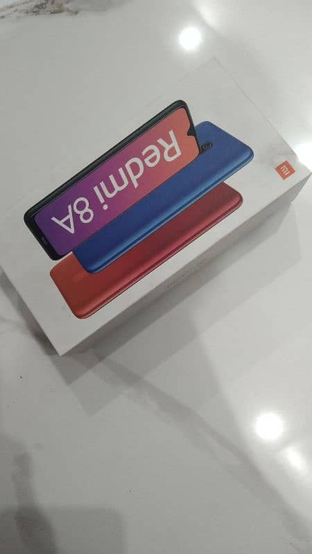 Redmi 8A (new condition) with box ,charger,wire 0