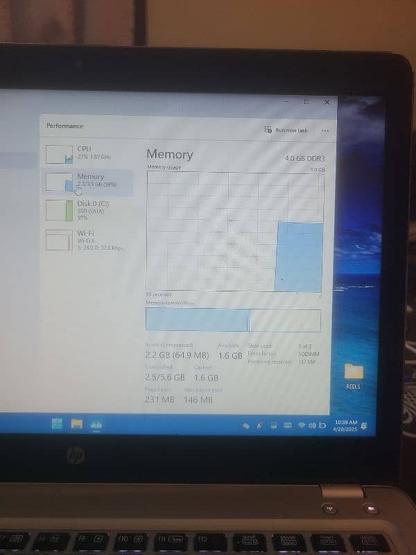 I5 3rd 4GB Ram HP Elitebook Folio 9470M Price is Final 8
