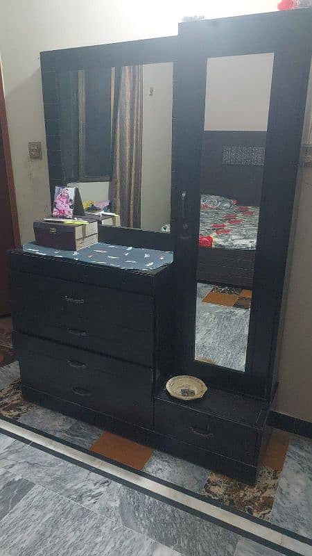 Furniture Set (Almari) , (King size Bed) , (Dressing table) 0