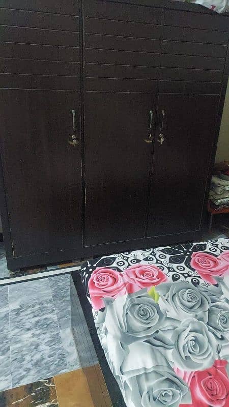Furniture Set (Almari) , (King size Bed) , (Dressing table) 2