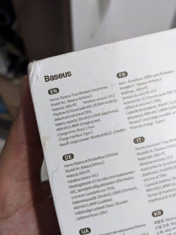 Baseus AirNora 2 ANC New 1