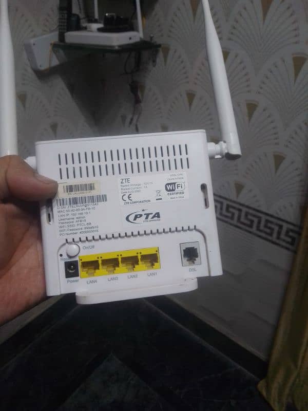ptcl vdsl modem zte 1