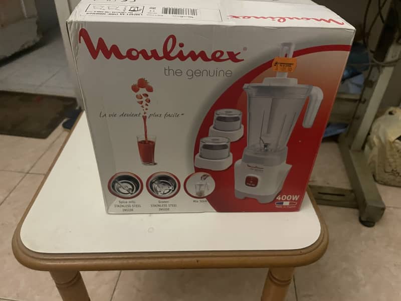 New Moulinex made in France Blender set 0