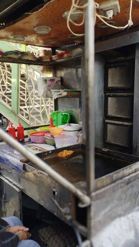 burger shawarma counter urgent for sale 0
