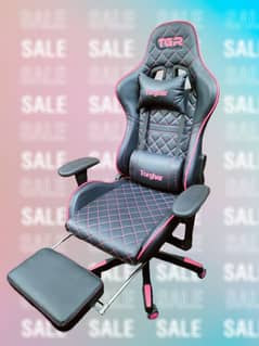 Torghar Gaming Chair Reclining 180 degree with Footrest