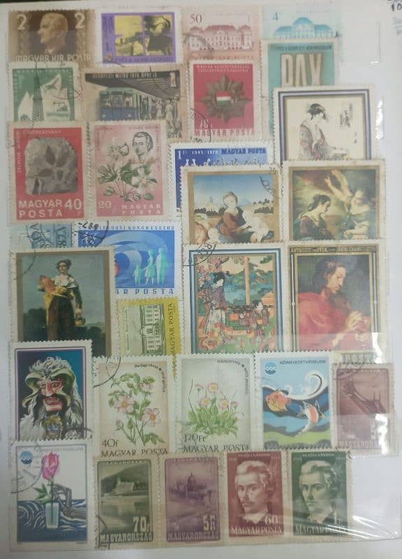 2700+ Unique Used Worldwide Postal Stamps 3